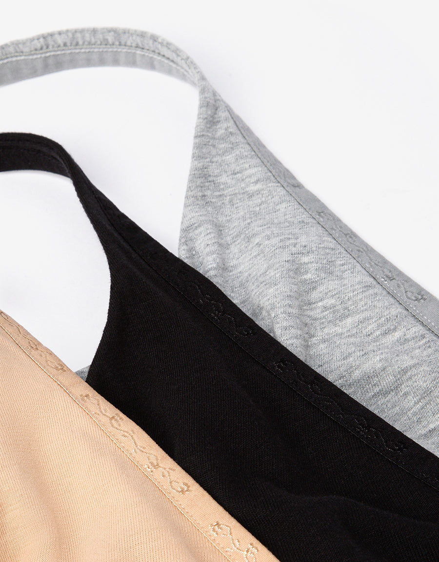 Non padded Nonwired Soft Bra (Pack Of 3)