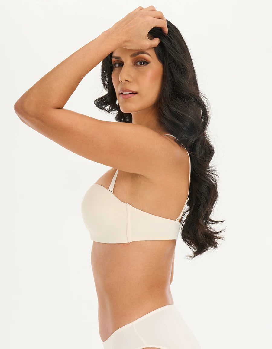Lace-Trim Push-Up Multiway Bra