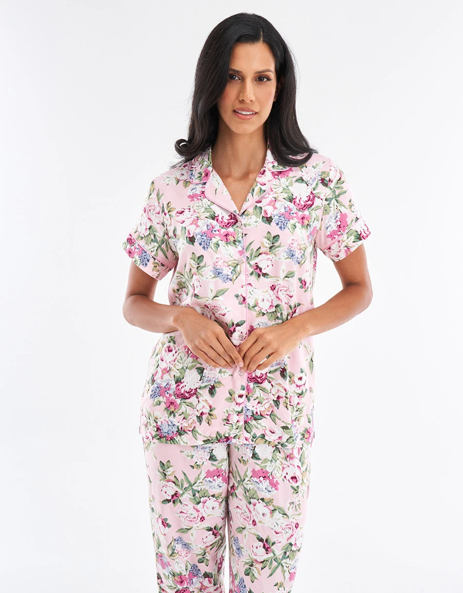Floral Print Pajama Set