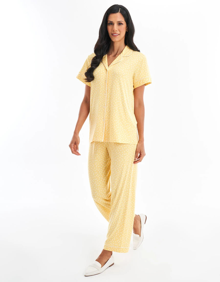 Polka Dot Print Pajama Set