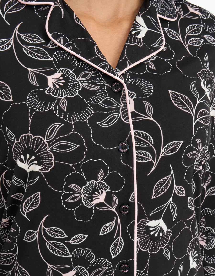Floral Print Pajama Set