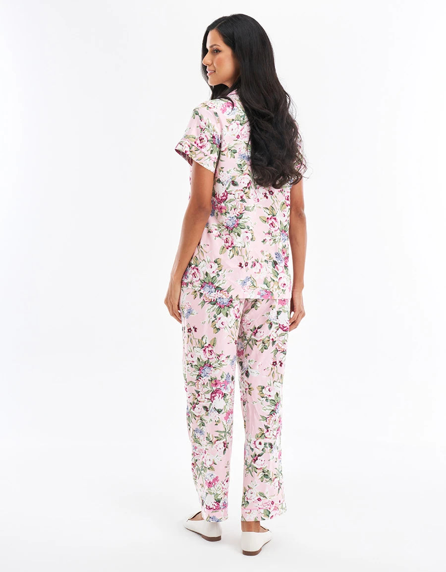 Floral Print Pajama Set