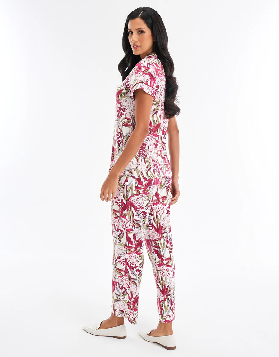 Floral Print Pajama Set