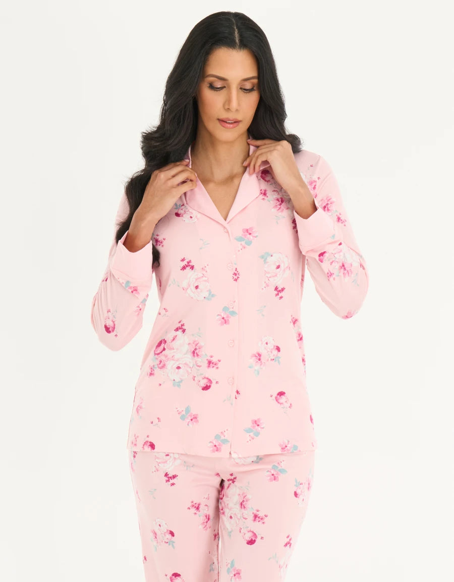 Floral Print Pajama Set