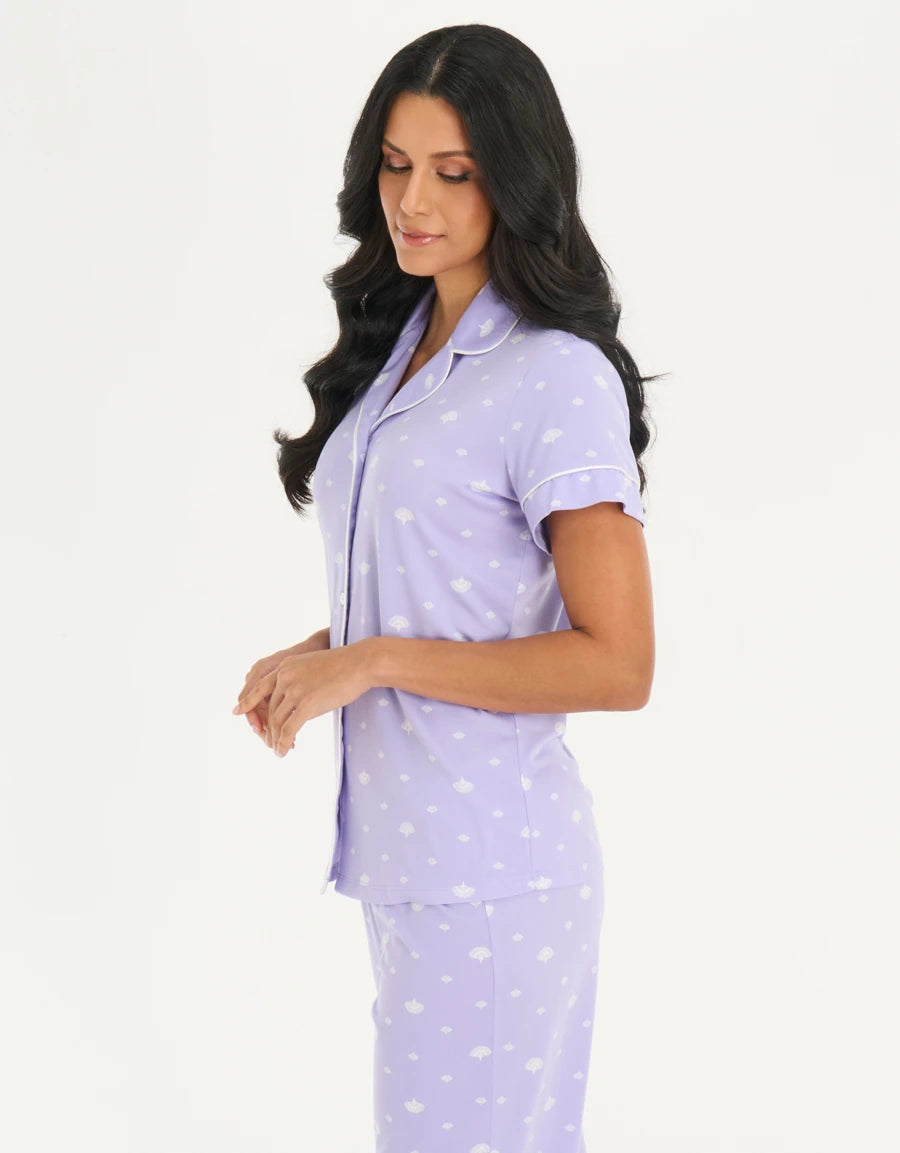 Floral Print Pajama Set