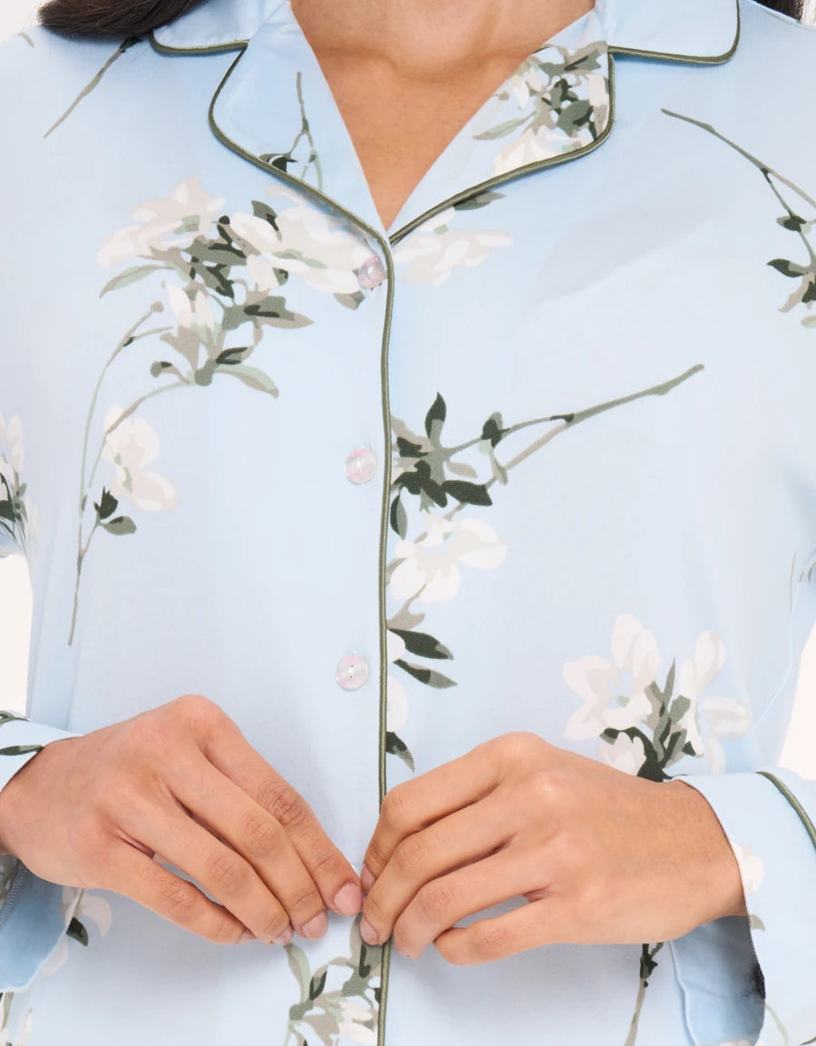 Floral Print Pajama Set