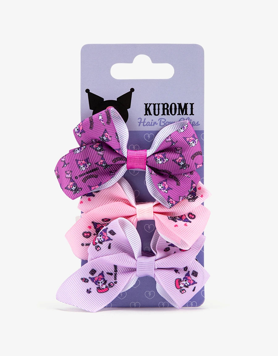 3-Pack Kuromi Hair Clips