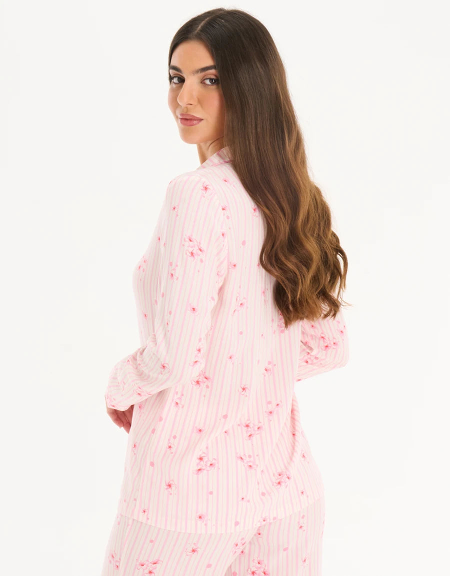 Floral Print Pajama Set