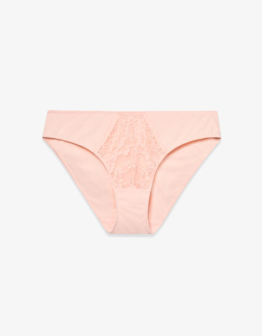 Lace-Trim Bikini Panty
