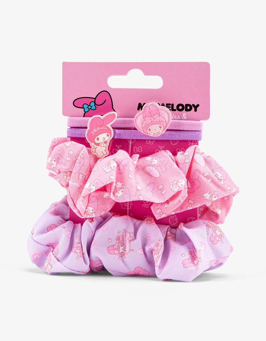 My Melody Hair Ties & Scrunchie Set