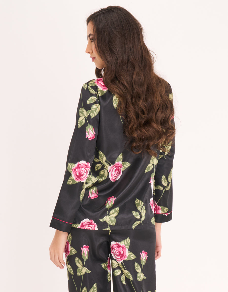 Satin Pajama Set