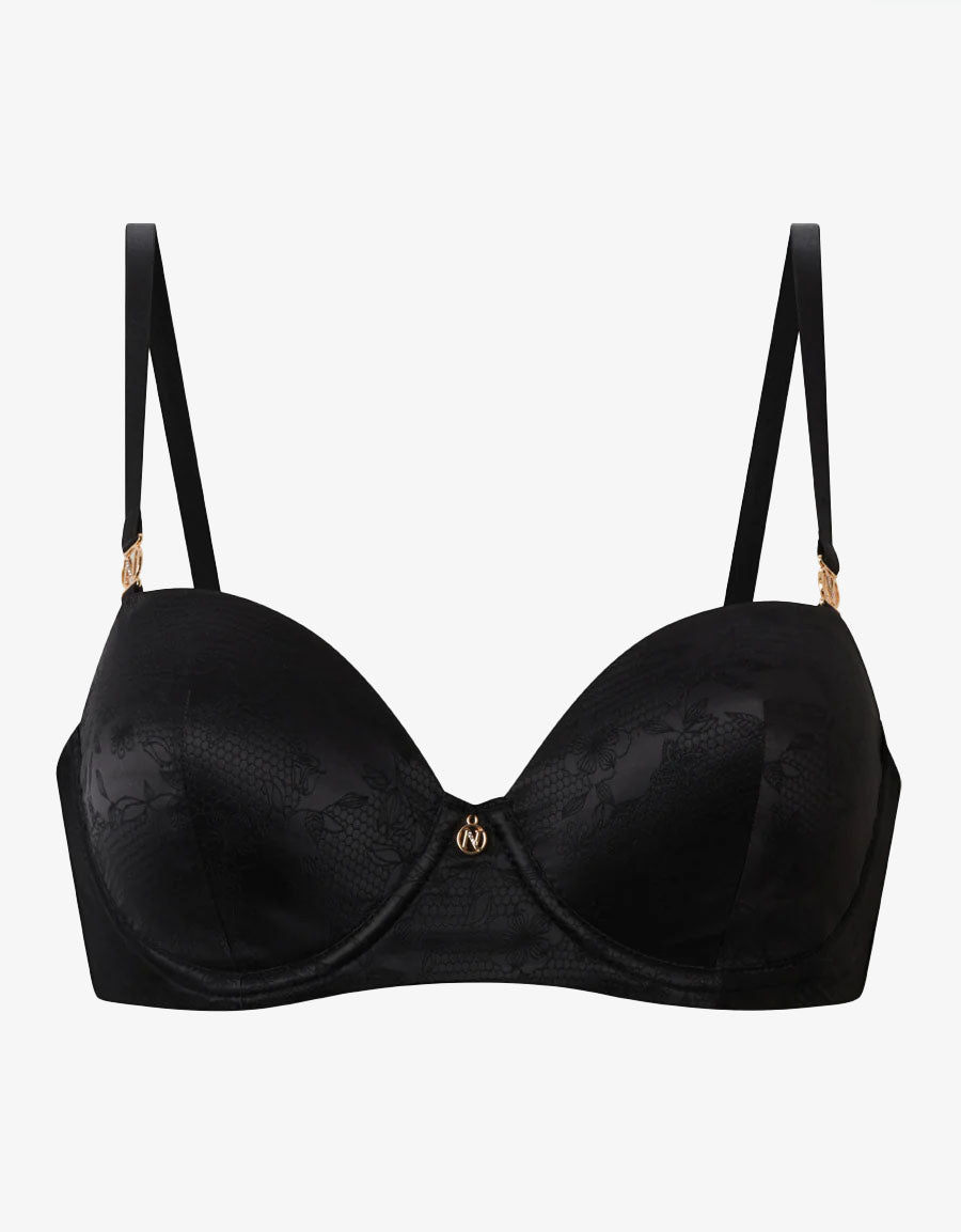 Floral Balconette Bra