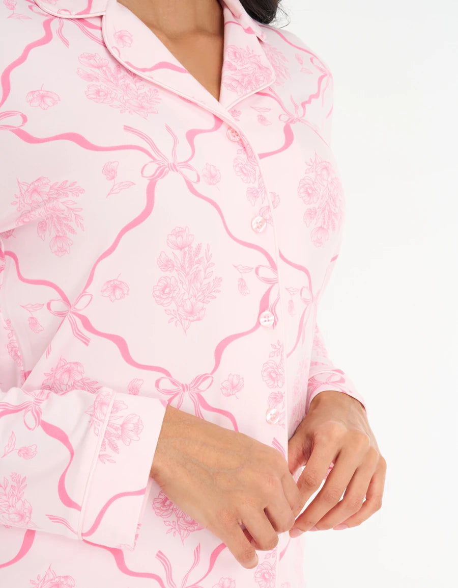Floral Print Pajama Set