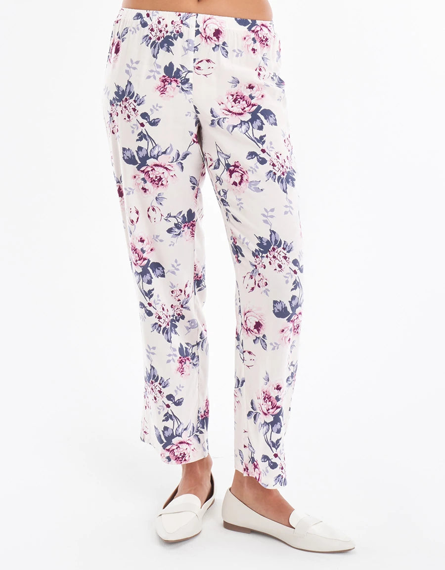 Floral Print Pajama Set