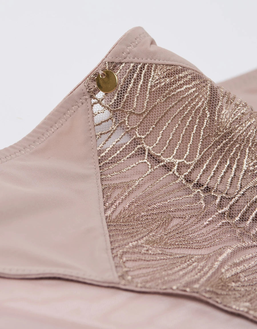 Embroidered Bikini Panty