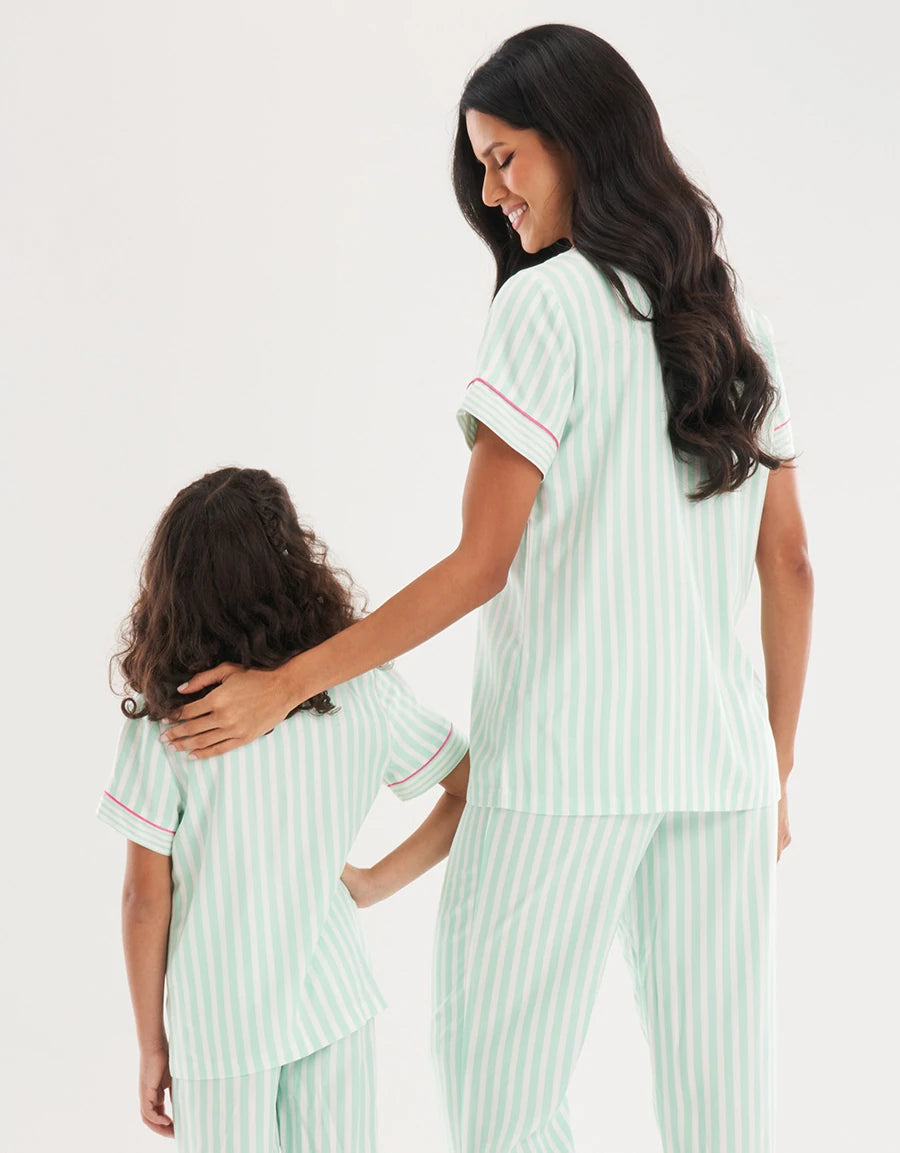 Striped Pajama Set