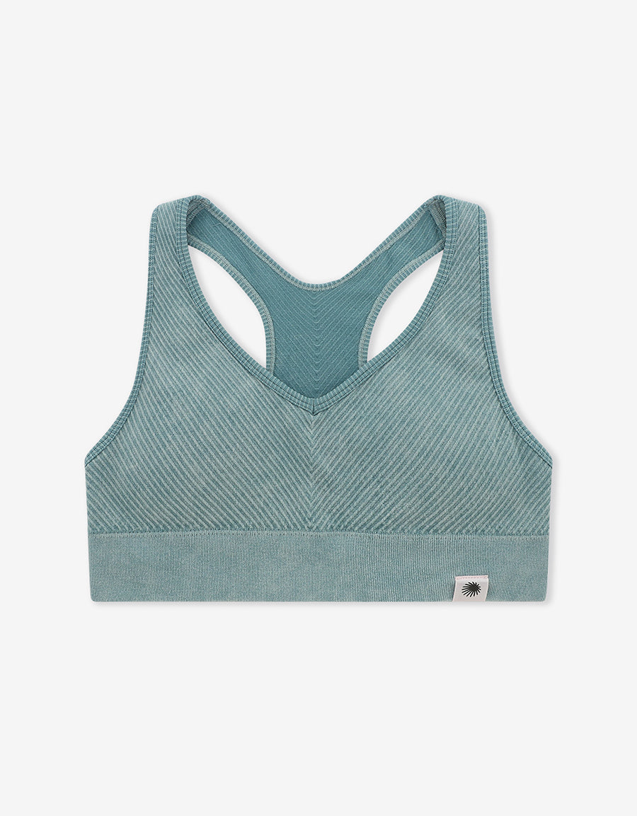 Dark Blue Crop Top
