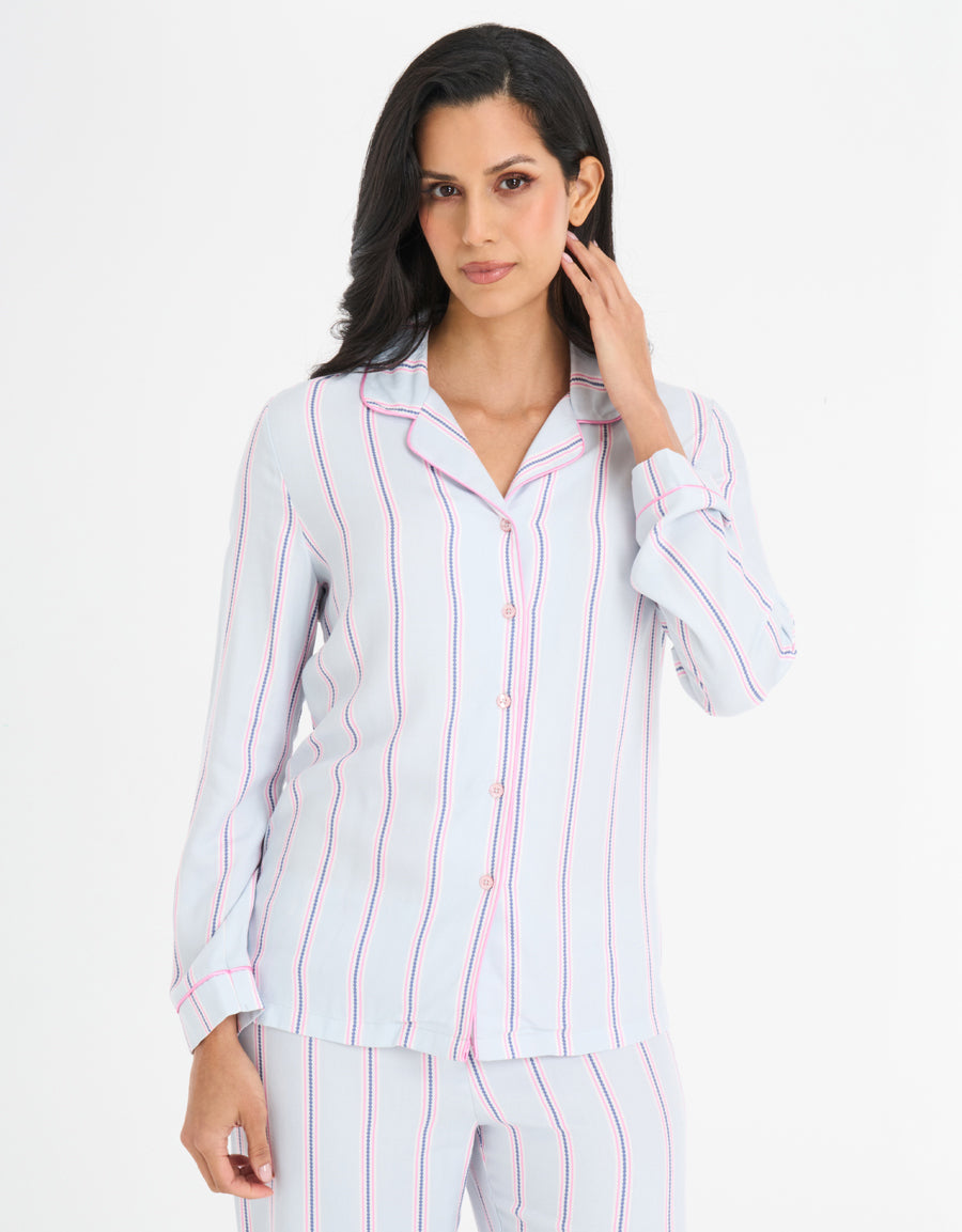 Striped Pajama Set