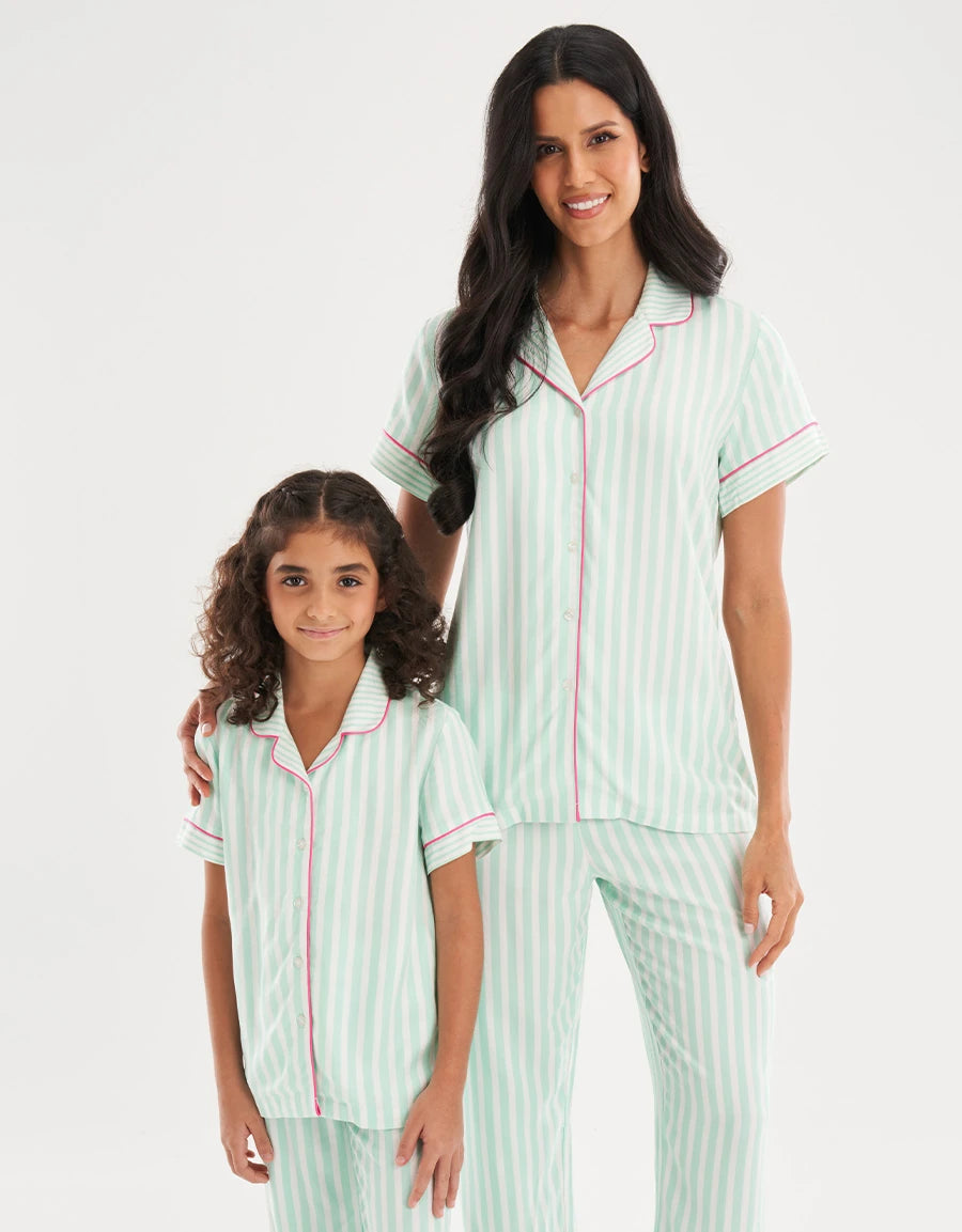 Striped Pajama Set