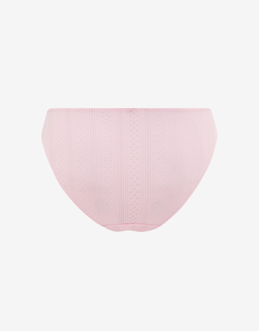 Pointelle Microfiber Bikini Panty