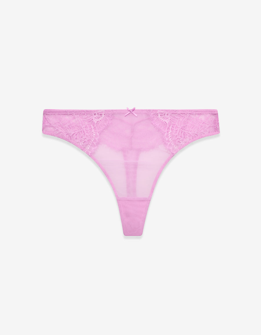 Thong Panty in Dusky Purple