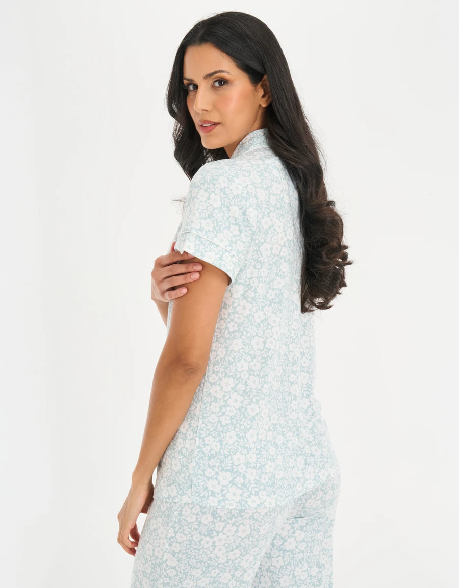 Floral Print Pajama Set