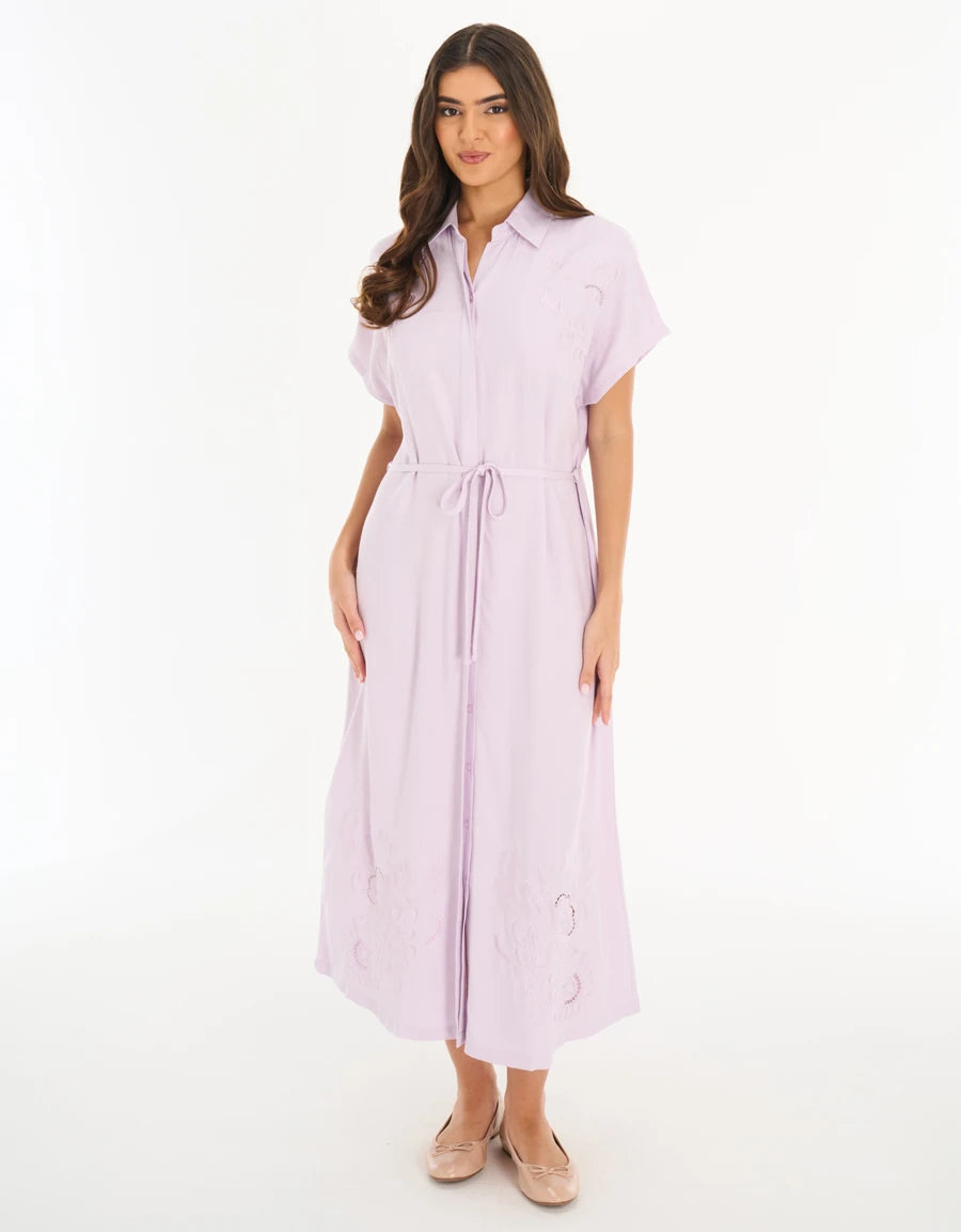 Embroidered House Dress