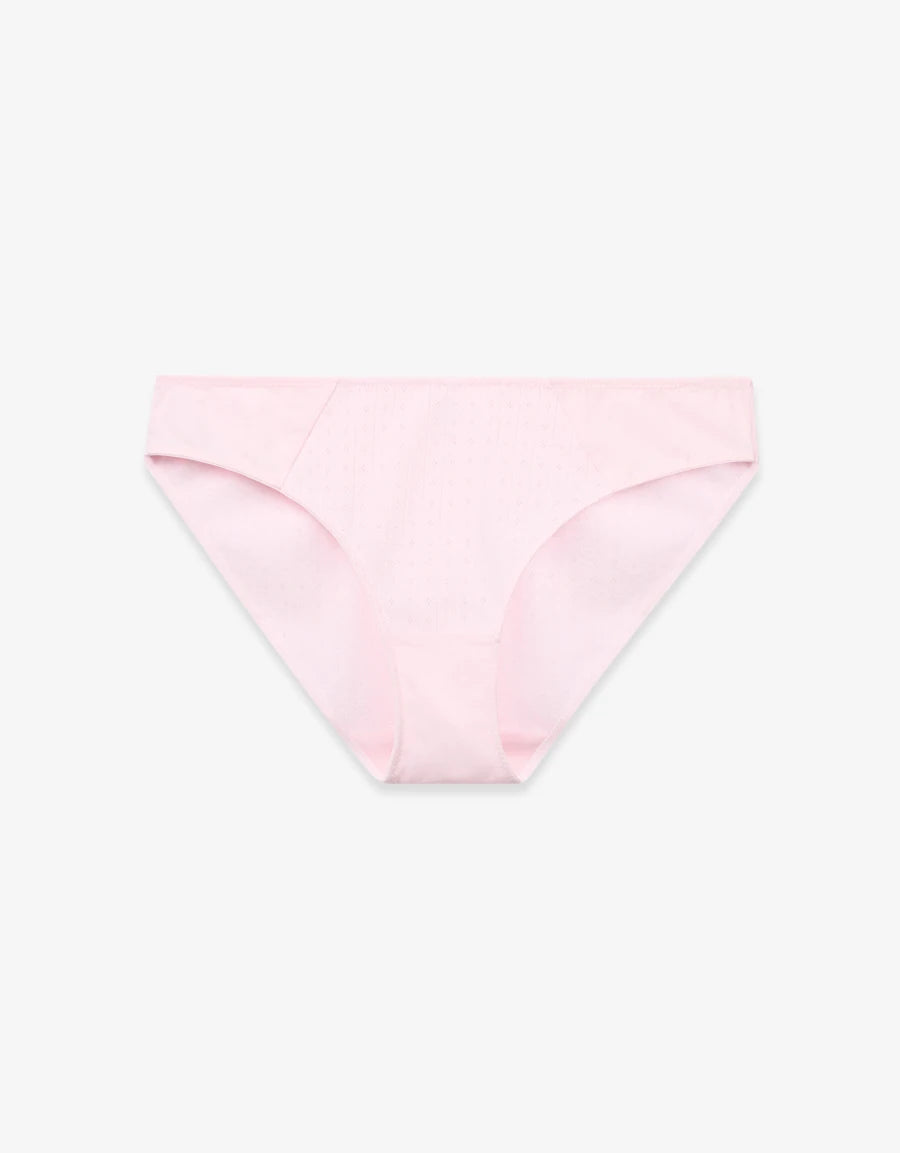Pointelle Cotton Bikini Panty