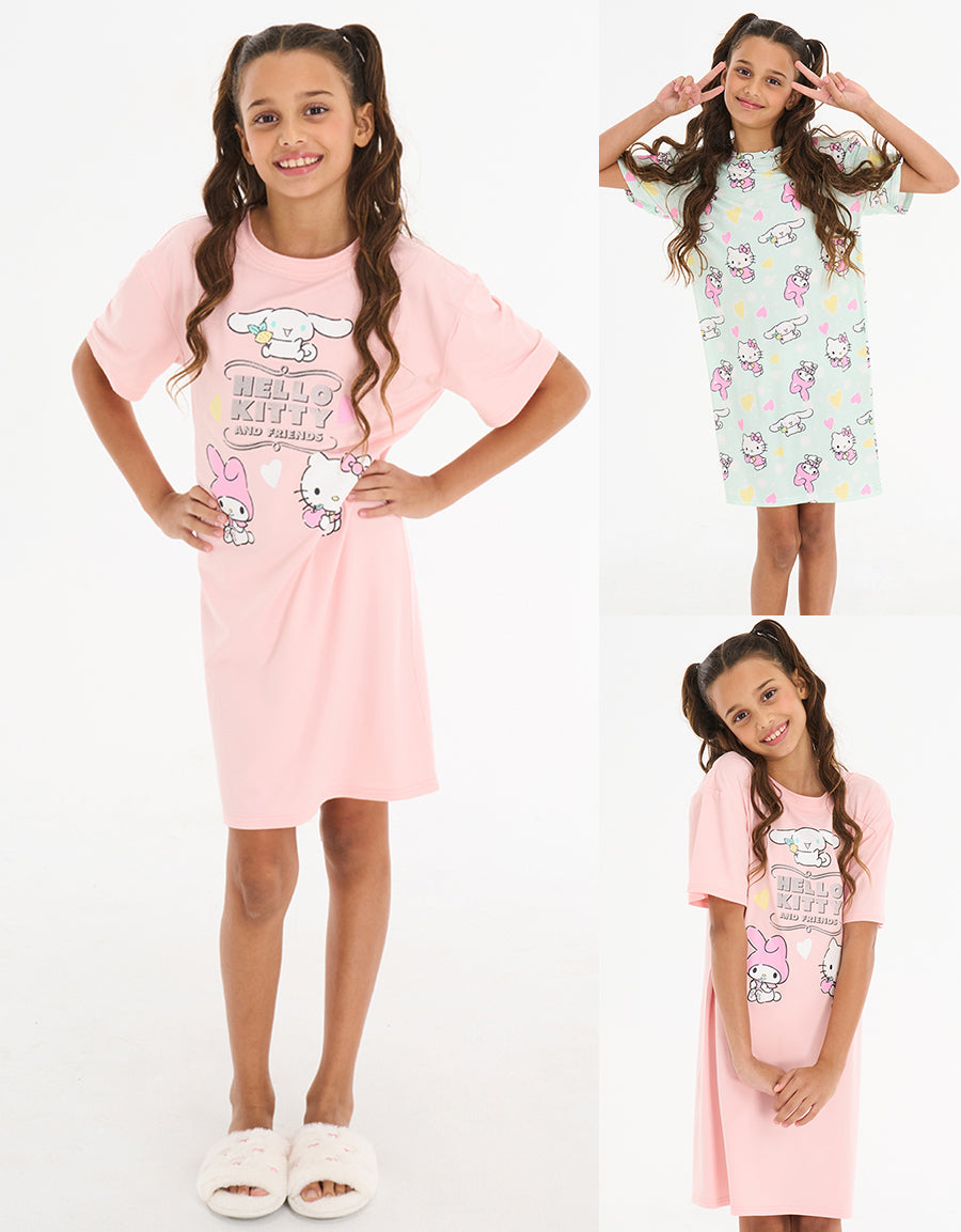 Soft Stretch Mini Sleep Dress