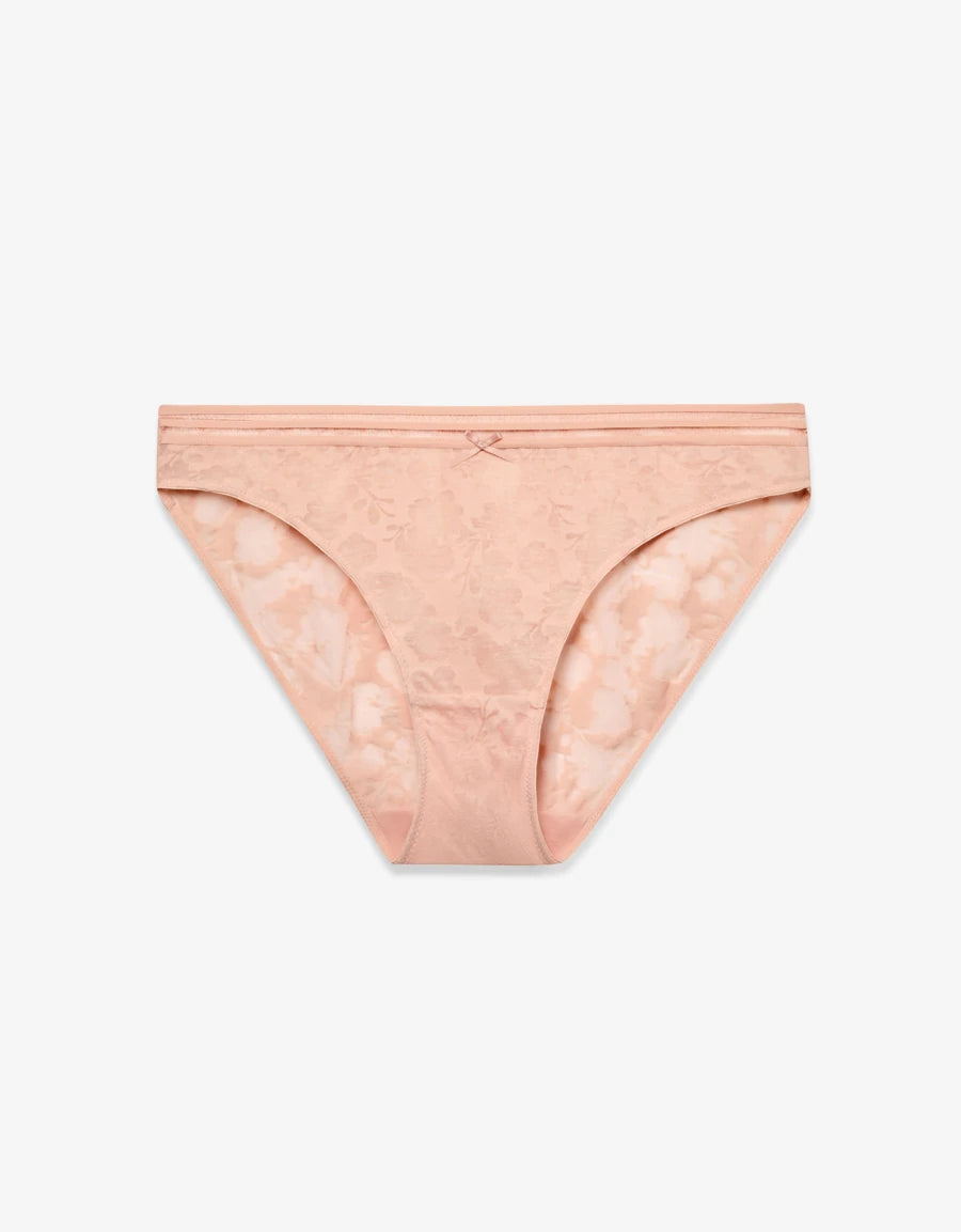 Floral Print Cotton Bikini Panty