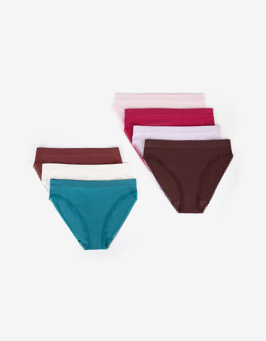 7-Pack Seamless Bikini Panties