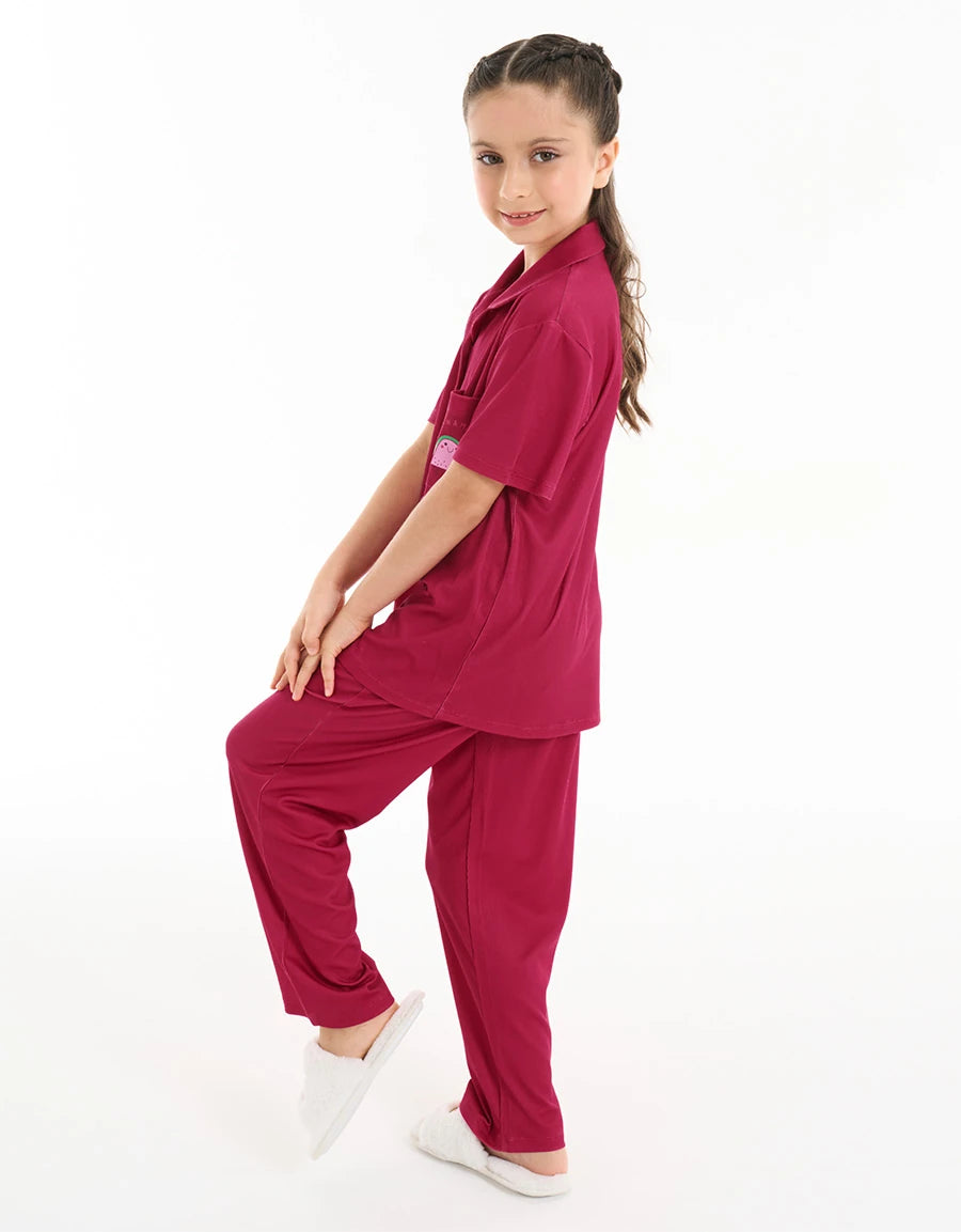 Melon Print Pajama Set