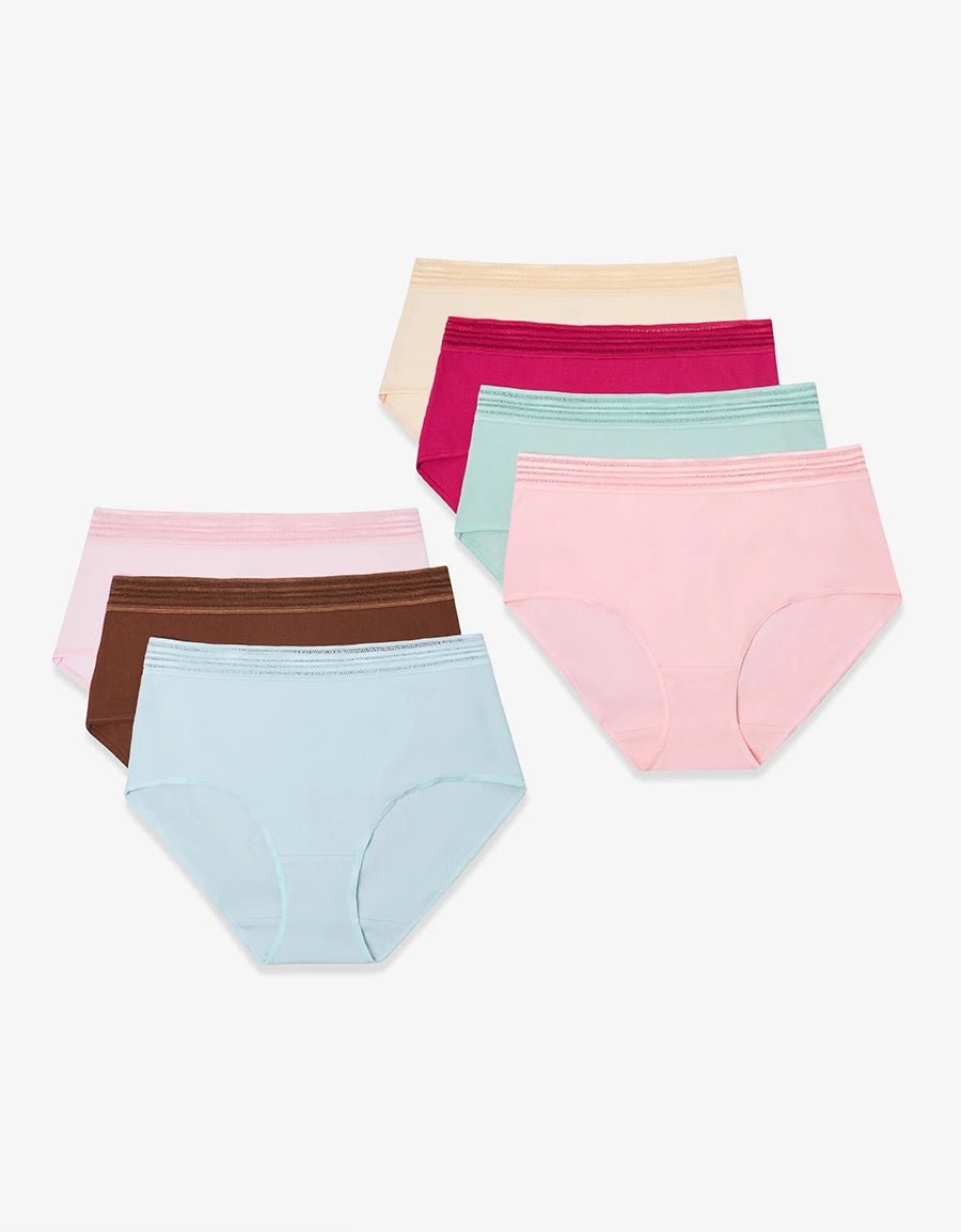7-Pack Rib Maxi Panties
