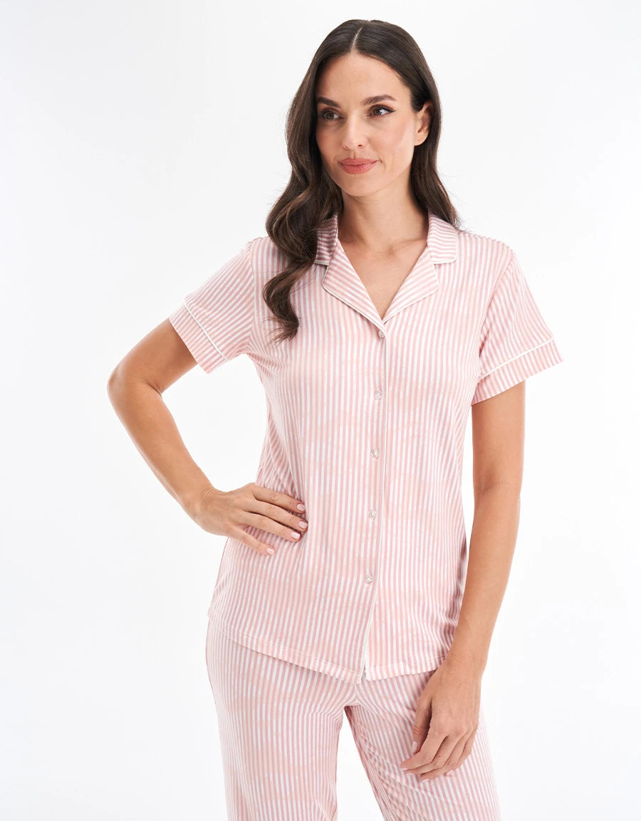 Striped Pajama Set
