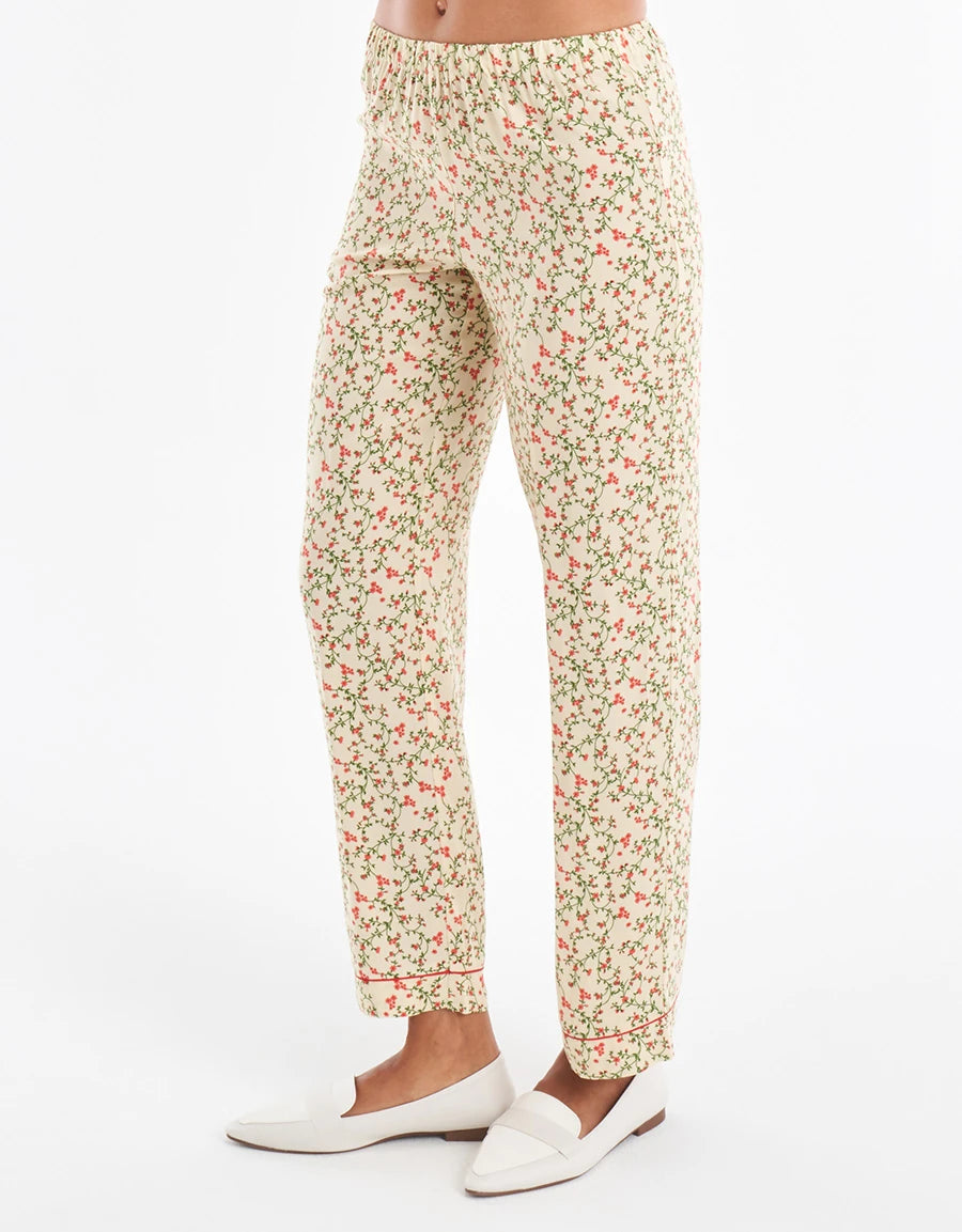 Floral Print Pajama Set