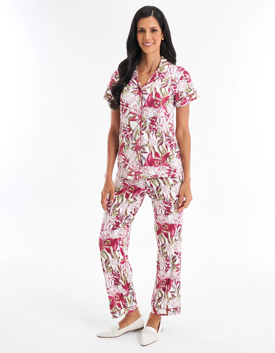 Floral Print Pajama Set