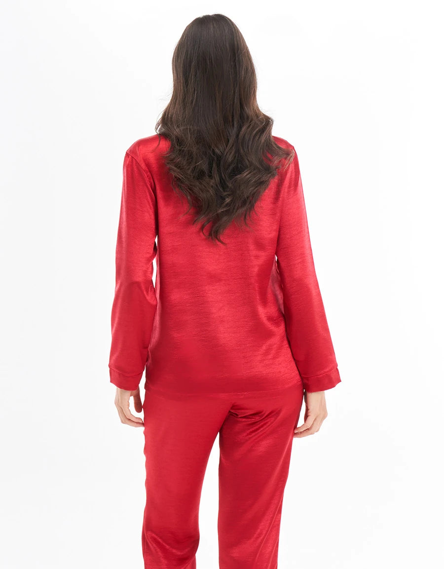 Satin Pajama Set