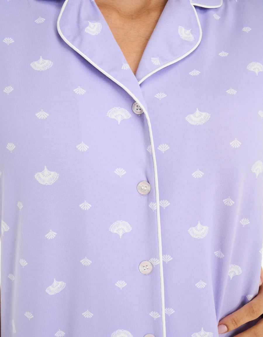 Floral Print Pajama Set