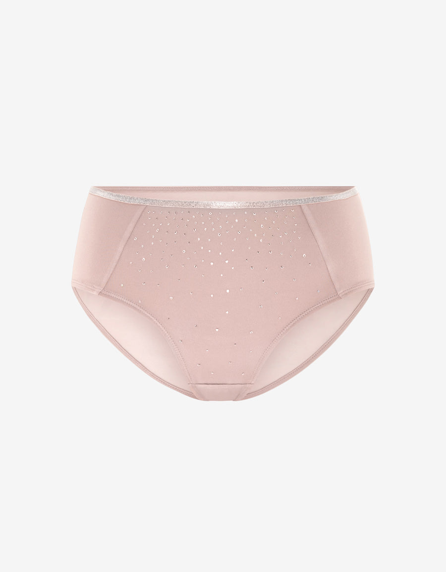 Sparkle Microfiber Boxer Panty