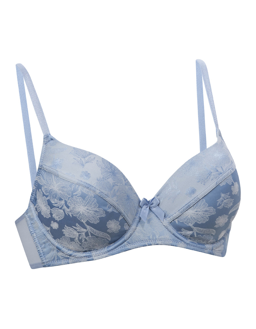 Satin Plunge Bra