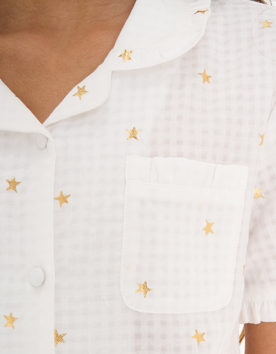 Short Sleeve Pajama Set