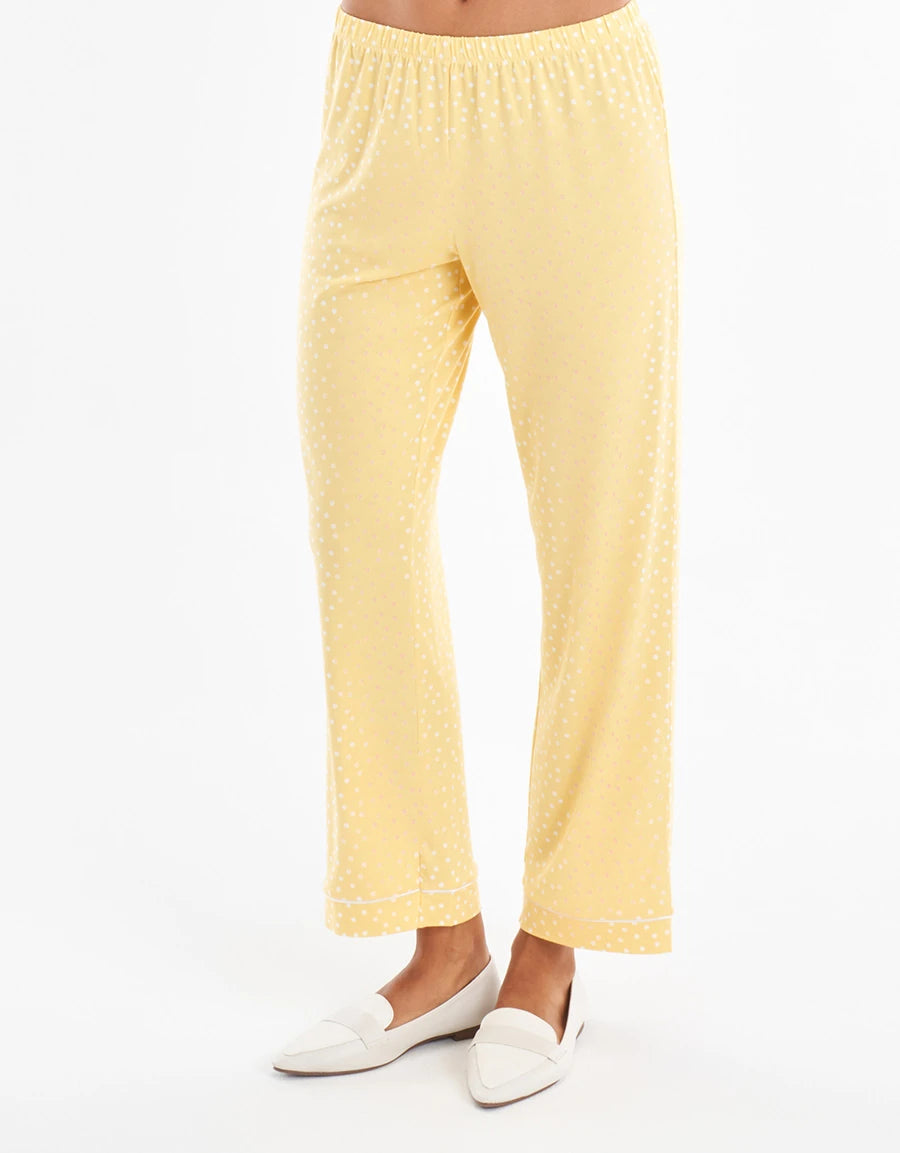 Polka Dot Print Pajama Set