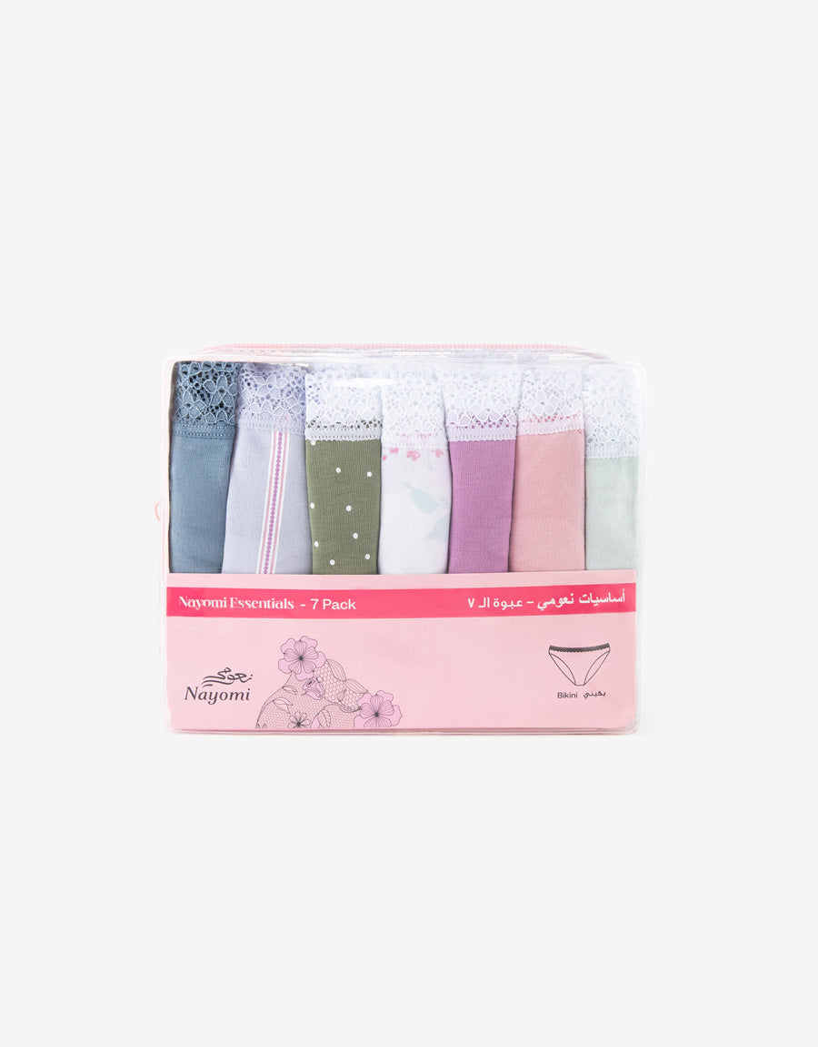 7-Pack Cotton Bikini Panties