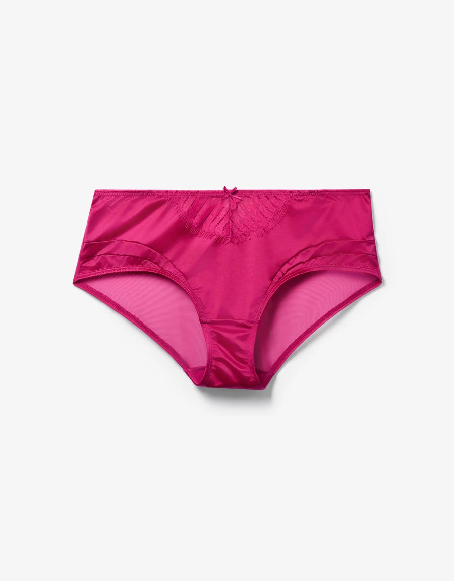 Lace-Trim Hipster Panty
