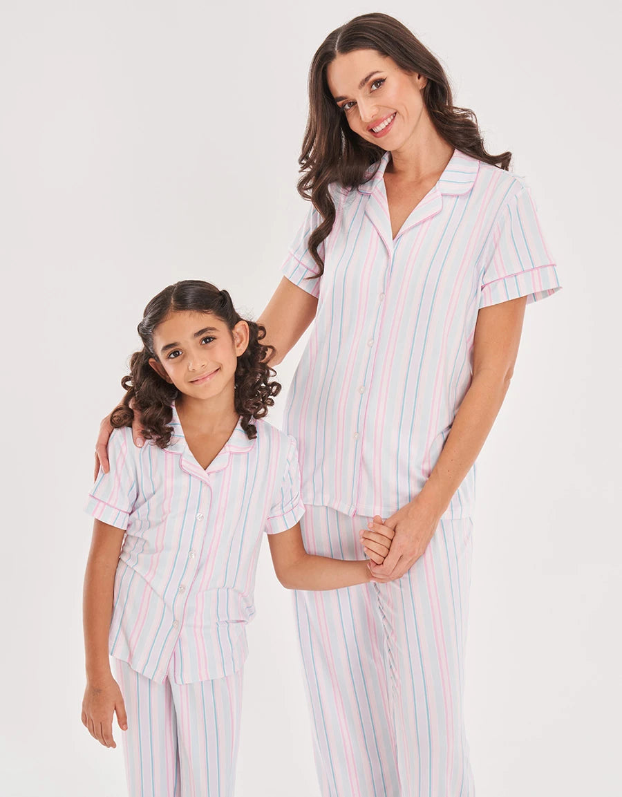 Striped Pajama Set