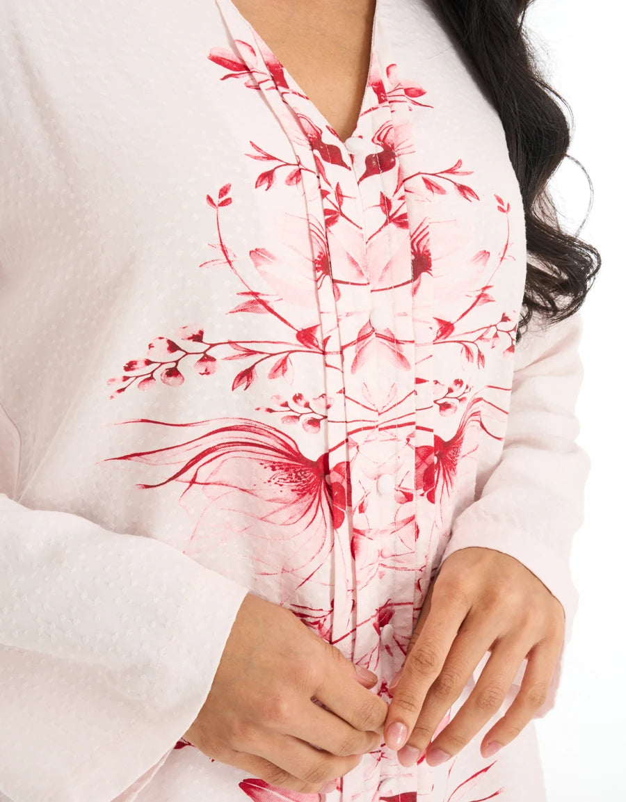 Floral Print Pajama Set