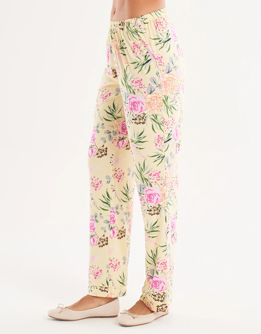Floral Print Pajama Set