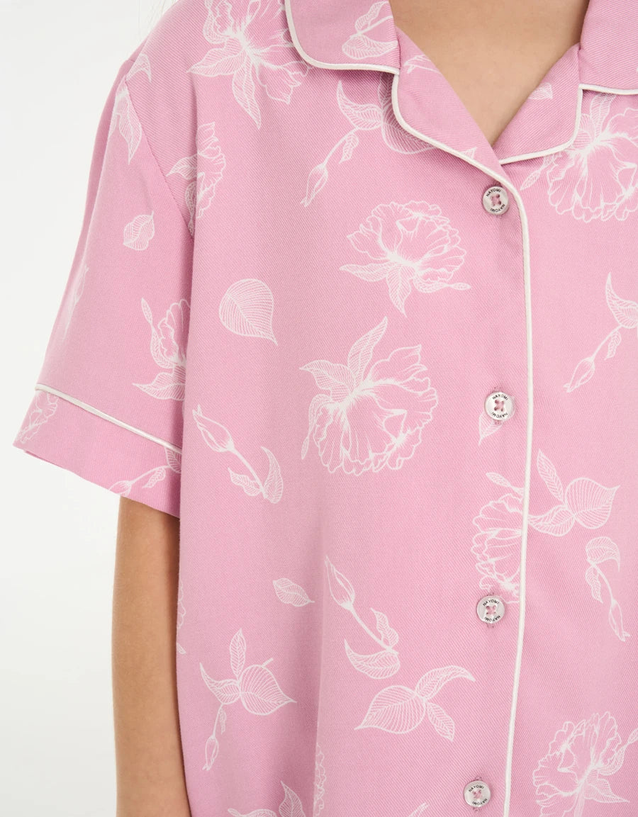 Floral Print Pajama Set