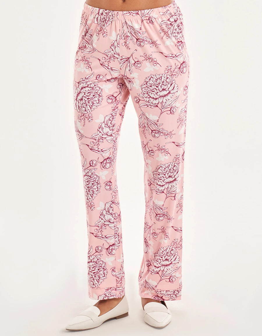 Floral Print Pajama Set
