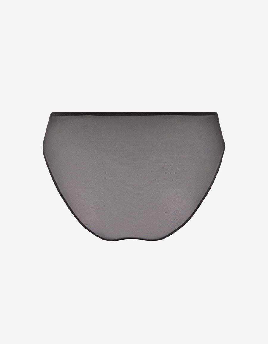 Sparkle Lace-Trim Bikini Panty